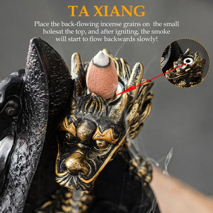 Dragon Waterfall Incense Burner