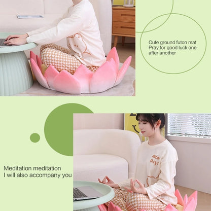 Lotus Flower Seat Pillow Cushion Soft Plush