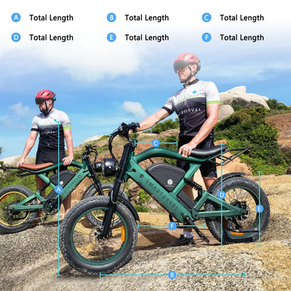 SMARTRAVEL ZM22 48V 1200W Electric Bike with GPS bluetooth App 20inch Fat Tire