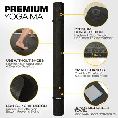 Extra Large Yoga Mat 10 x 6 ft