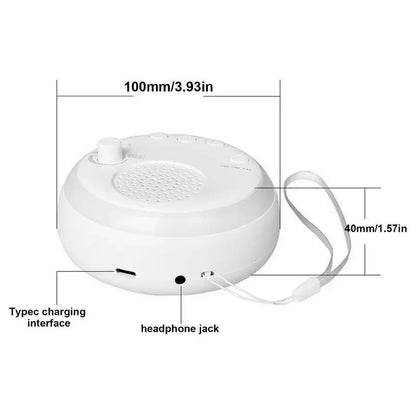 Portable Sound Machine With Night Lamp