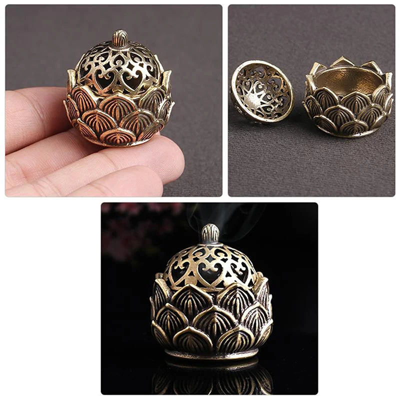 Incense Burner Copper Holder